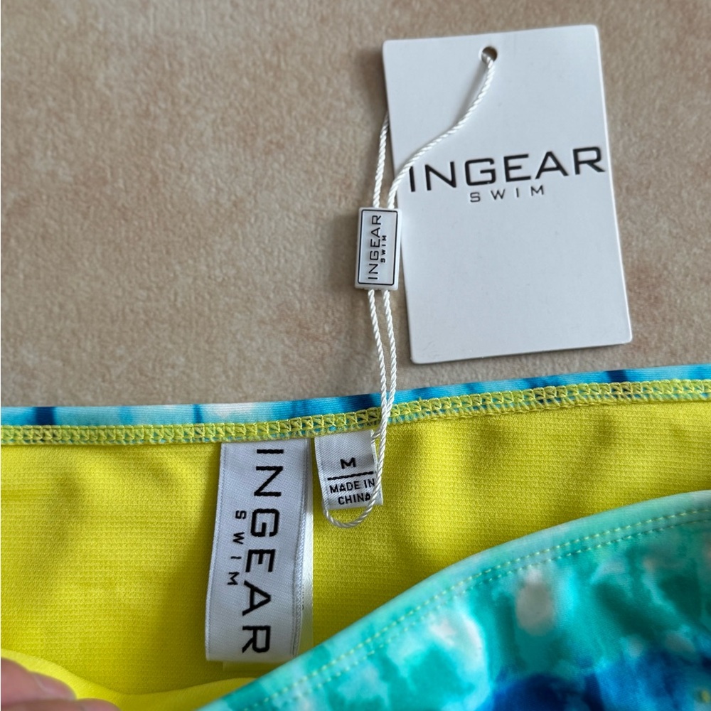 Ingear Tie-Dye Bikini Swimsuit Set with Push Up Bra- 2pc - Women's Medium Size M - Picture 5 of 5